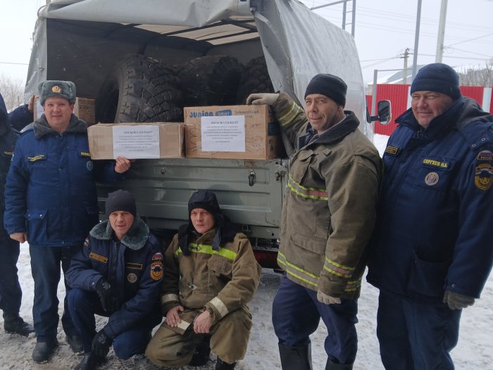 Новогодняя посылка солдату