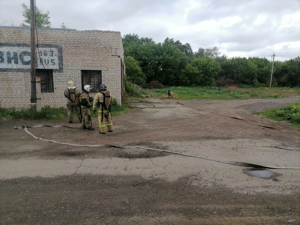 Представители ГКУ СО «Центр по делам ГО, ПБ и ЧС» приняли участие в командно-штабных учениях в Волжском районе