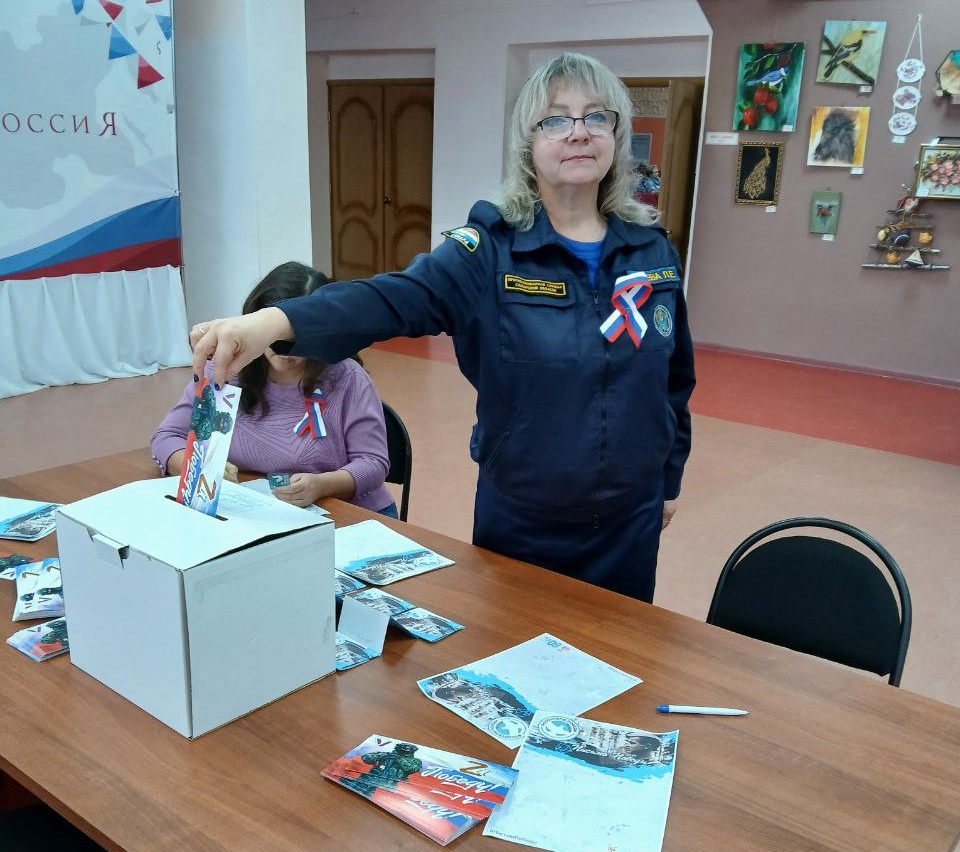 В поддержку военно-патриотической акции «Письмо солдату»