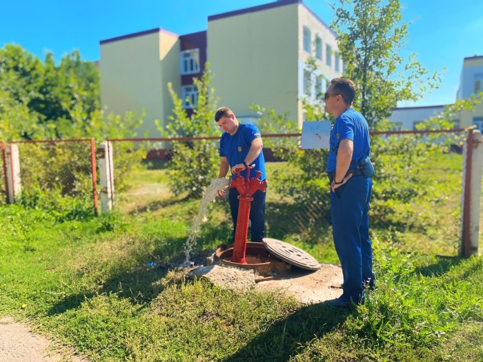 Обеспечение пожарной безопасности перед началом учебного года   