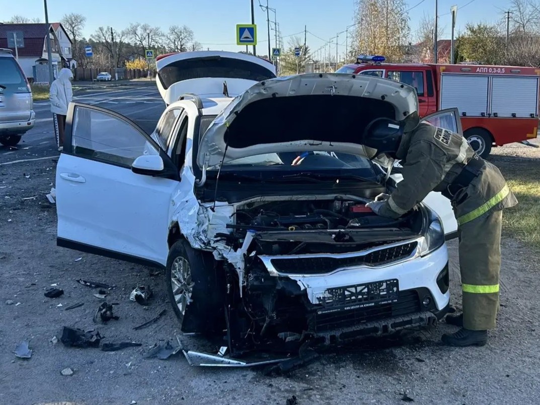Сегодня в Ставропольском районе произошло дорожно-транспортное происшествие