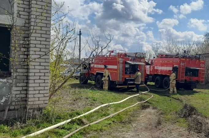 В течение 40 минут наши огнеборцы полностью ликвидировали пожар