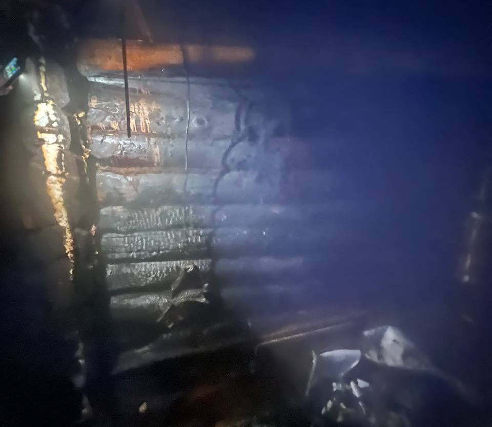 В сельском поселении Выселки Ставропольского района произошёл пожар в бане