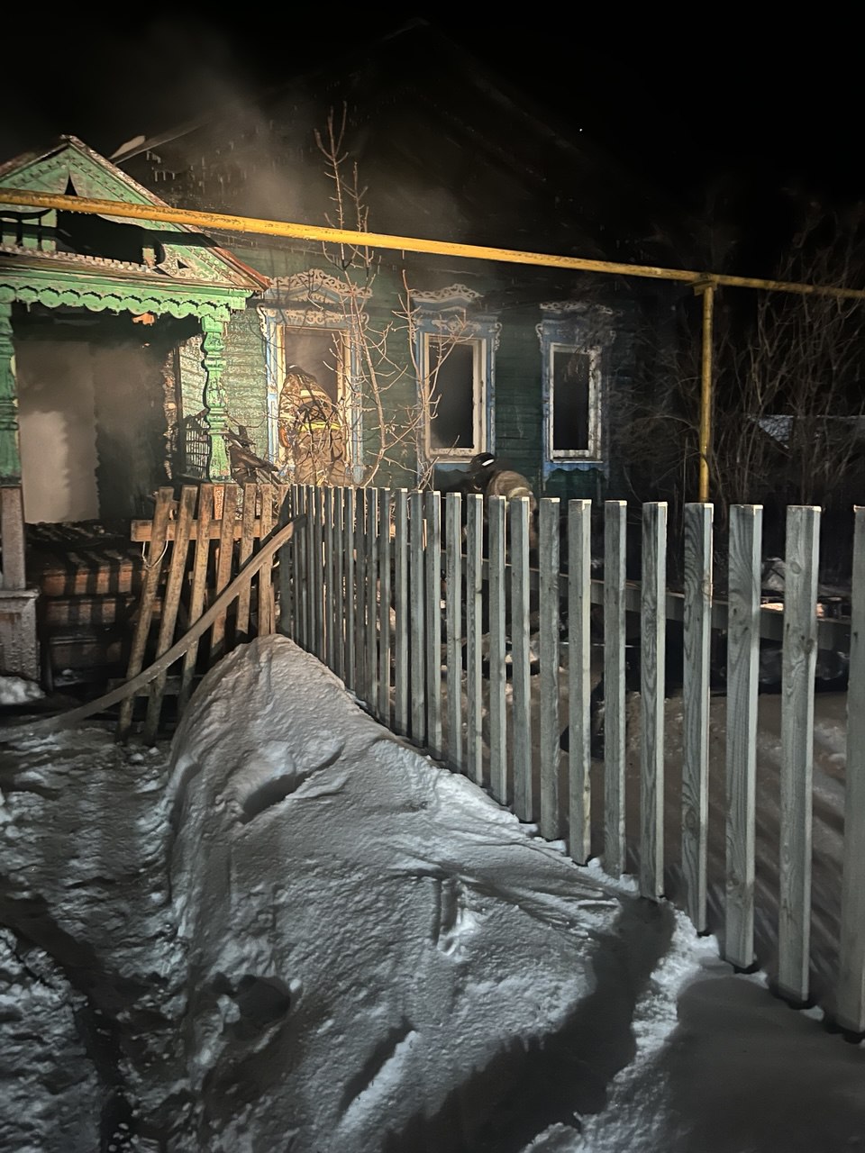 Два пожара за один вечер произошли в Шигонском районе