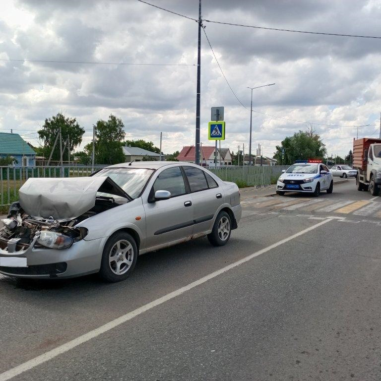 В Красноармейском районе сегодня утром произошло ДТП
