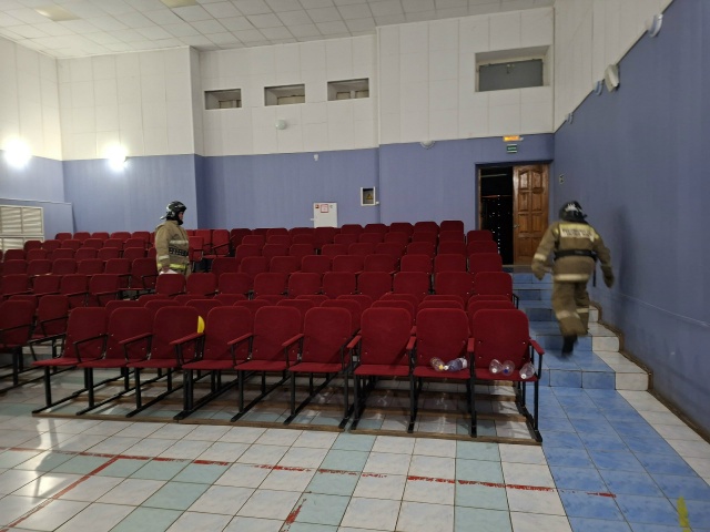 Пожарно-тактическое занятие в Челно-Вершинском районе