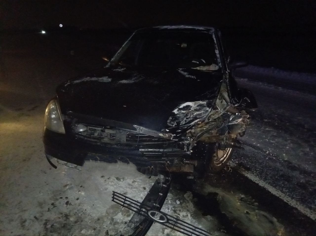 Дорожно-транспортное происшествие с участием двух автомобилей произошло вчера в Волжском районе