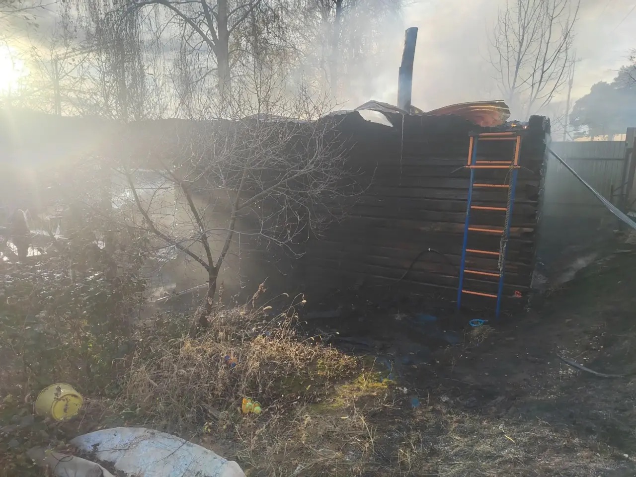 В Красноярском районе произошли ДТП и пожар. К счастью, пострадавших нет