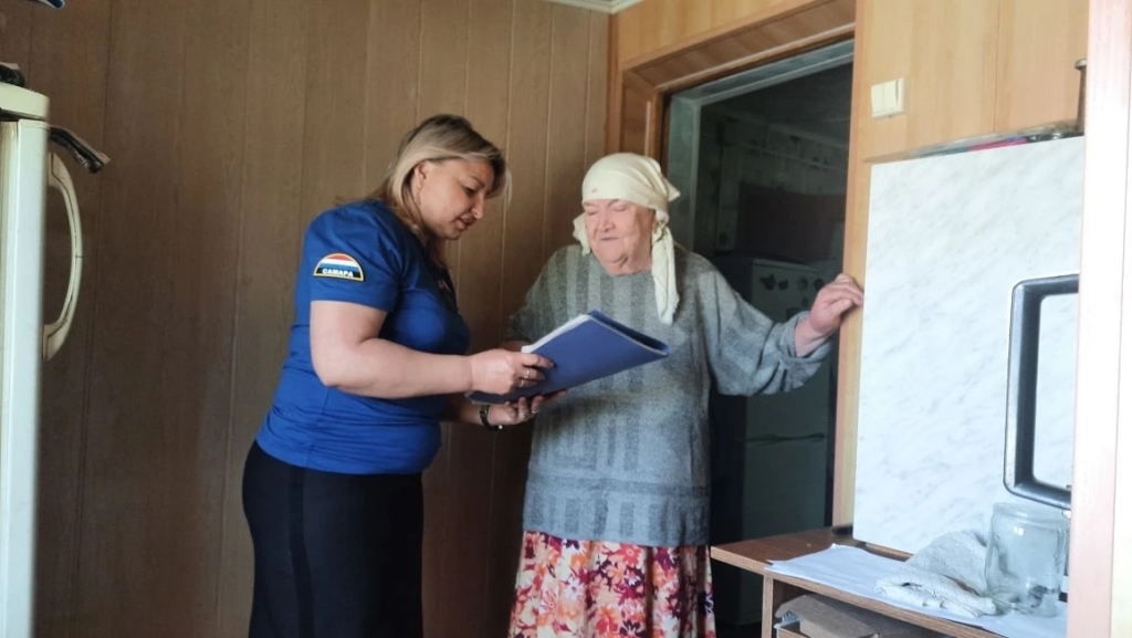 Профилактика пожаров в селе Большая Черниговка продолжается