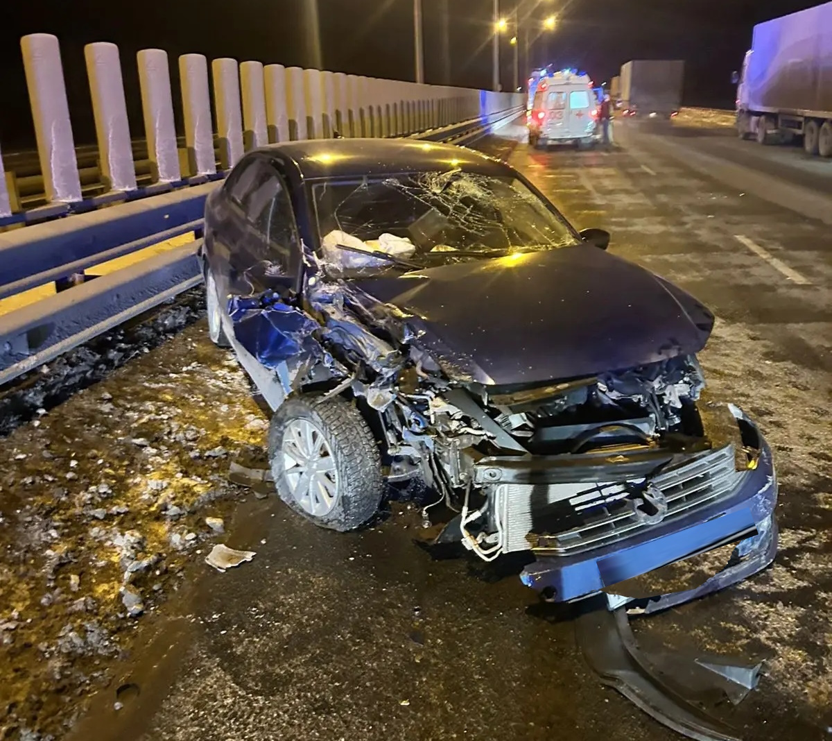 В Ставропольском  районе произошло дорожно-транспортное происшествие 