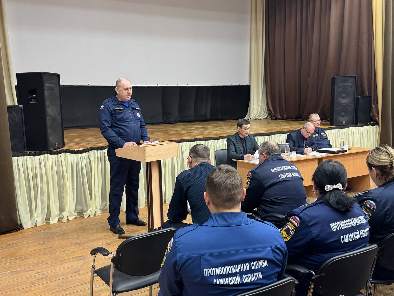 На базе кинель-черкасского Дома культуры прошел инструкторско-методический семинар с диспетчерами подразделений противопожарной службы Самарской области