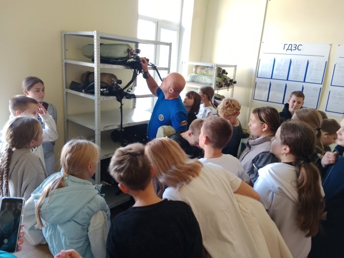 Экскурсия в пожарную часть