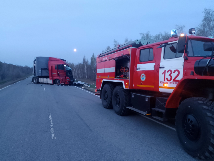 Авария c погибшим на автодороге Самара - Большая Черниговка 