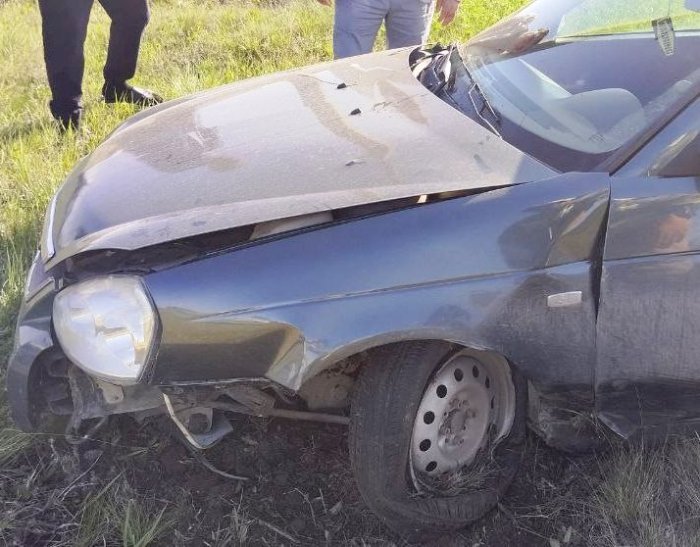 Сегодня утром в Похвистневском районе произошло ДТП