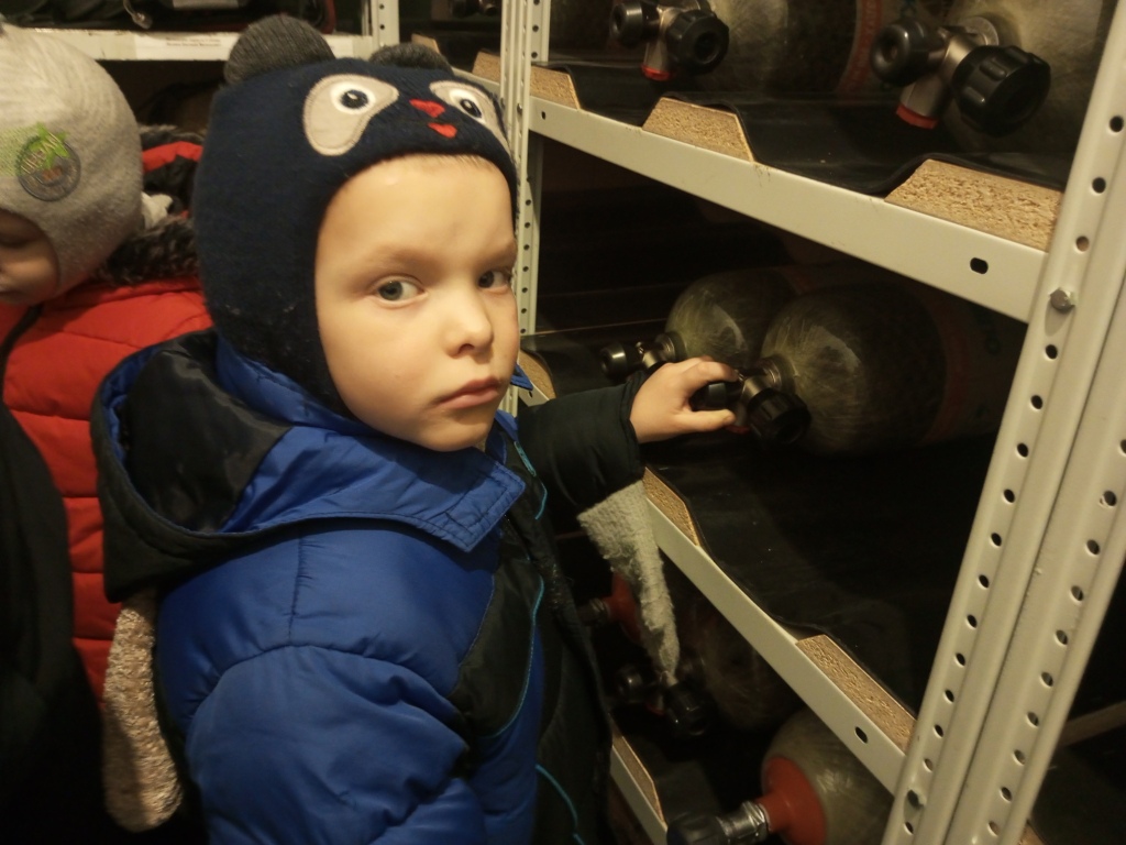 Продолжаются экскурсии в наши территориальные пожарно-спасательные подразделения