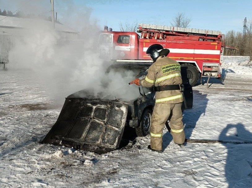 В Борском районе произошли 2 пожара. К счастью, пострадавших нет