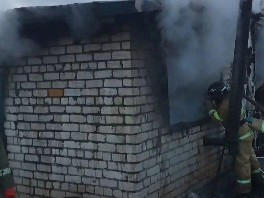 В Красноармейском районе вчера произошел пожар на площади 80 квадратных метров