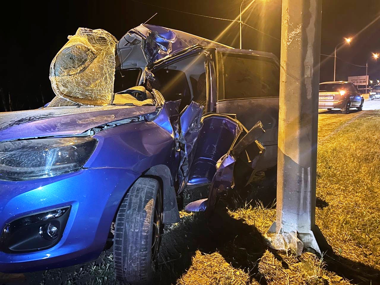Вчера поздно вечером в Похвистнево произошло ДТП. К сожалению, есть пострадавший