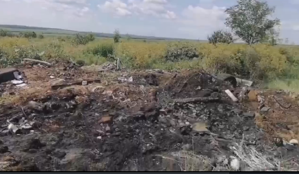 В Красноярском районе горел мусор. Общая площадь пожара составила 30 квадратных метров   