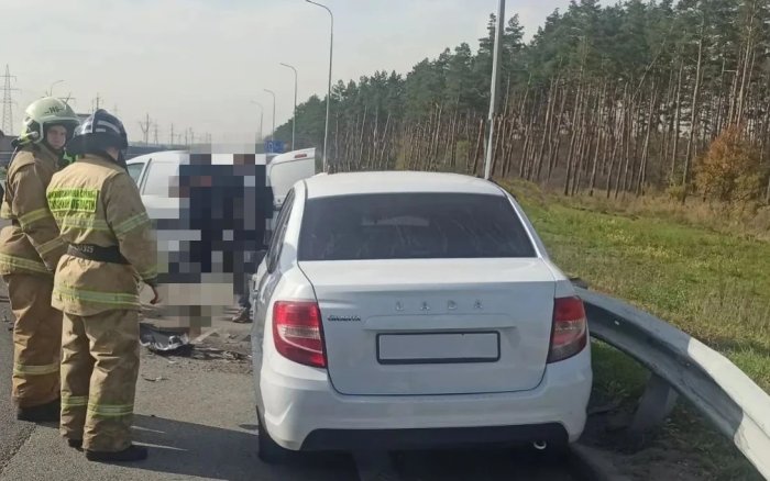 В Ставропольском районе специалисты 30-го пожарно-спасательного отряда выезжали на место ДТП