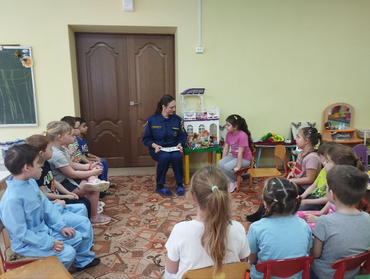 Пестравским ребятам о правилах пожарной безопасности