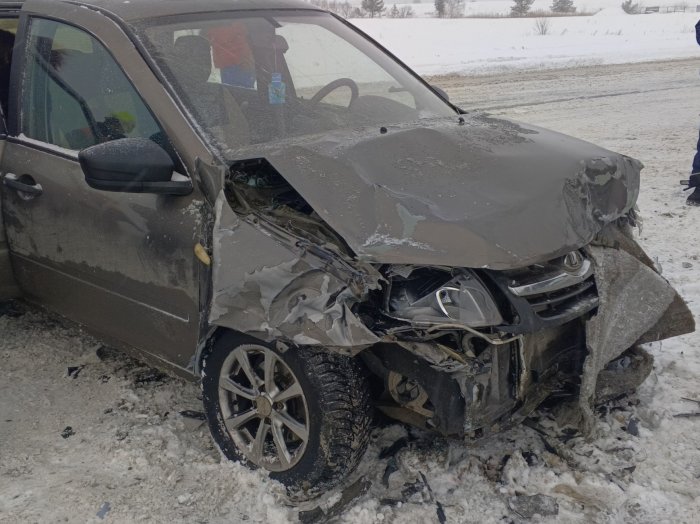 Сегодня утром в Ставропольском районе произошло дорожно-транспортное происшествие