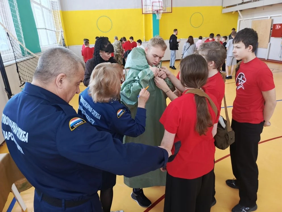 Патриотическое мероприятие прошло в Приволжском районе