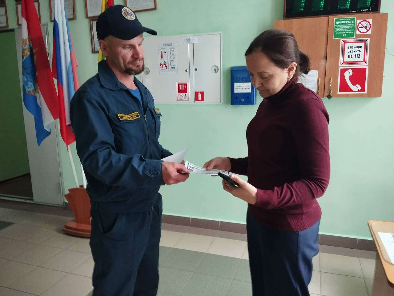Противопожарные мероприятия в Шенталинском районе