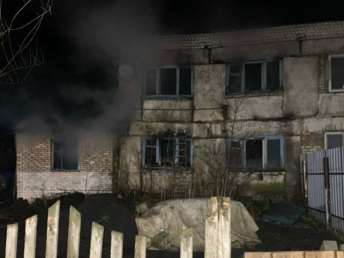 В Кинель-Черкасском районе произошел пожар в многоквартирном доме