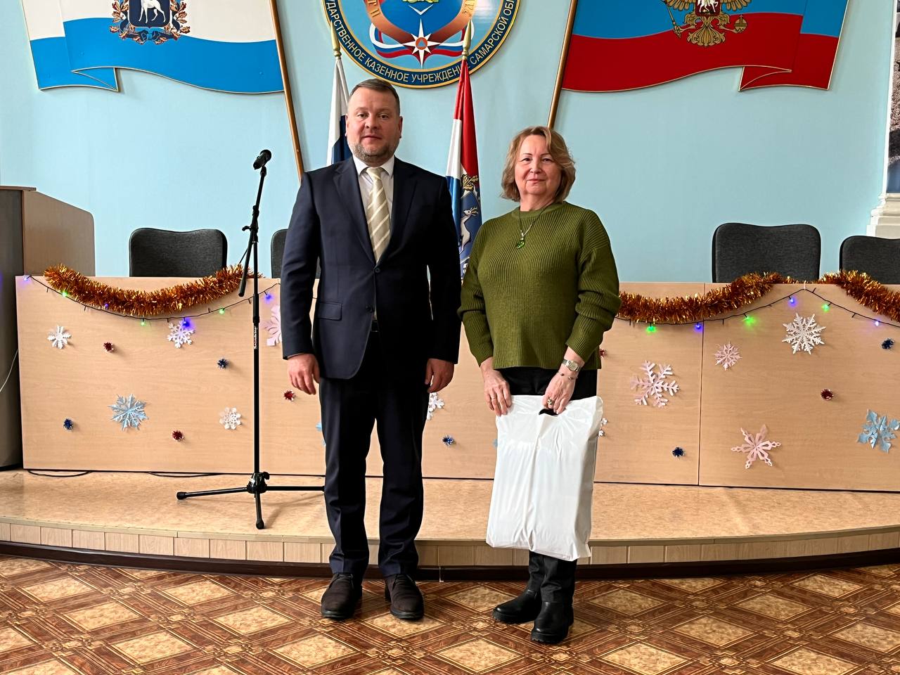 В облГКУ «Центр по делам ГО, ПБ и ЧС» в рамках торжественного мероприятия, приуроченного к Дню спасателя РФ, наградили лучших пожарных и спасателей   