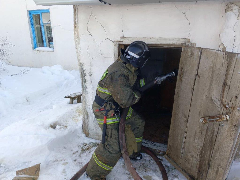 В Борском районе произошли 2 пожара. К счастью, пострадавших нет