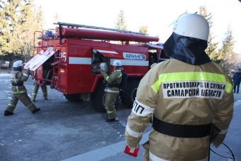 Инспекторская проверка деятельности подразделения завершилась пожарно-тактическими учениями 