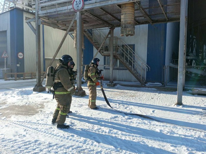 В Кинельском районе прошло пожарно-тактическое учение
