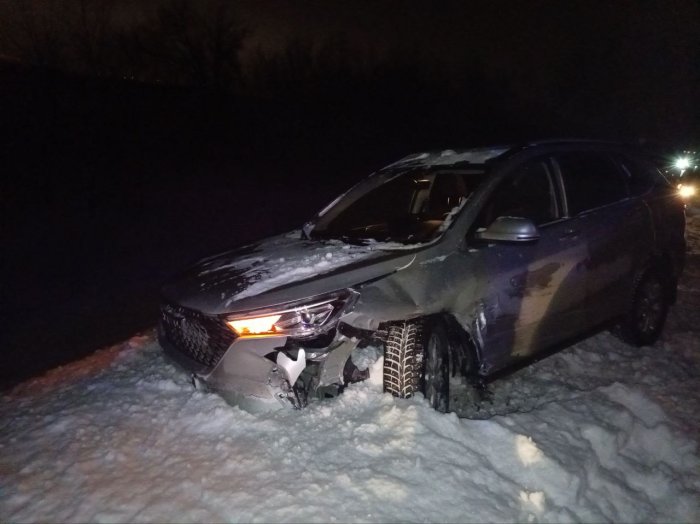 Дорожно-транспортное происшествие с участием двух автомобилей произошло вчера в Волжском районе