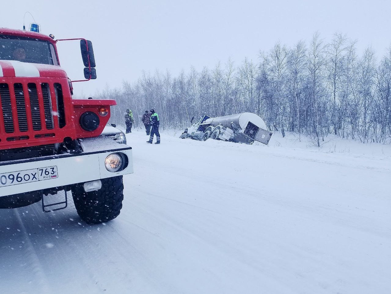 Сегодня в Большеглушицком районе произошло ДТП. К счастью, пострадавших нет