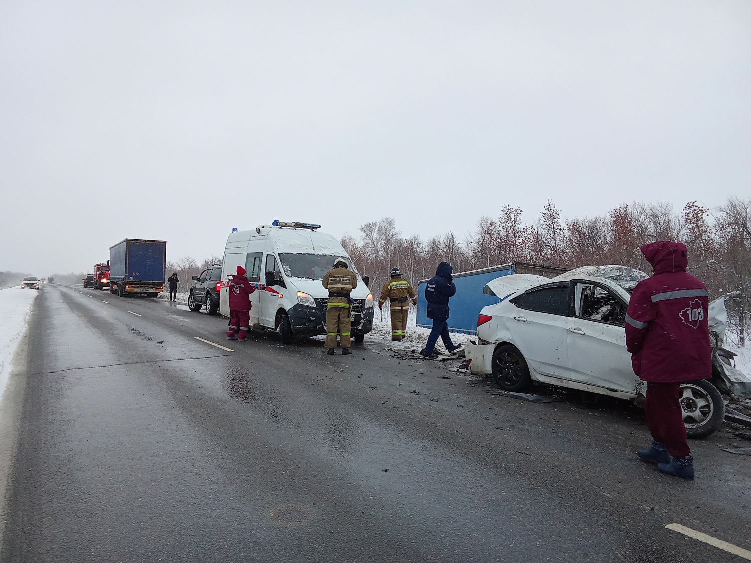 Два дорожно-транспортных происшествия произошли вчера в Большеглушицком районе