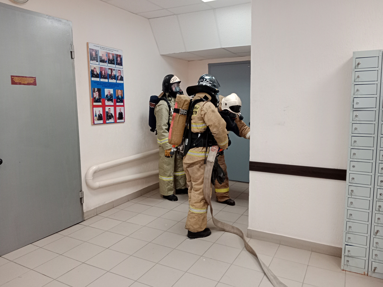 В Пестравском районе прошло пожарно-тактическое учение с участием сотрудников полиции