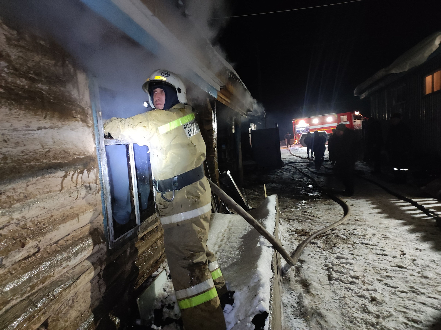 Возгорание летней кухни произошло вчера вечером в Клявлинском районе