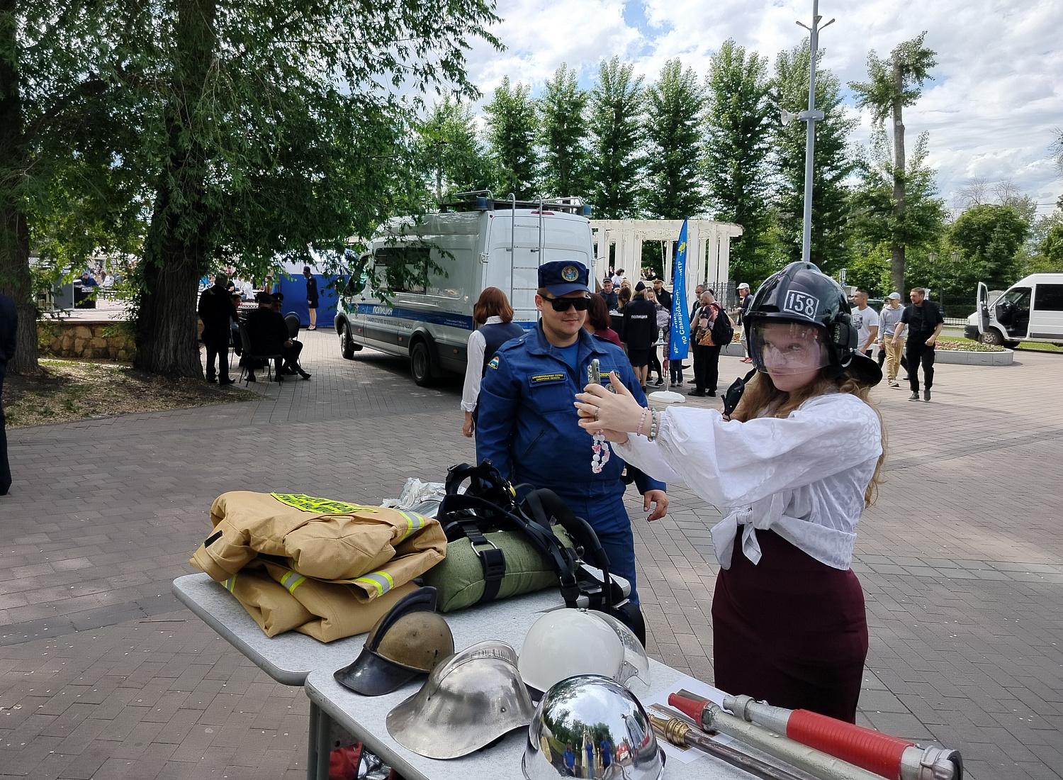 Итак, публикуем фотоотчет с XXXI фестиваля прессы, где областному ГКУ «Центр по делам ГО, ПБ и ЧС» в этом году была предоставлена отдельная площадка