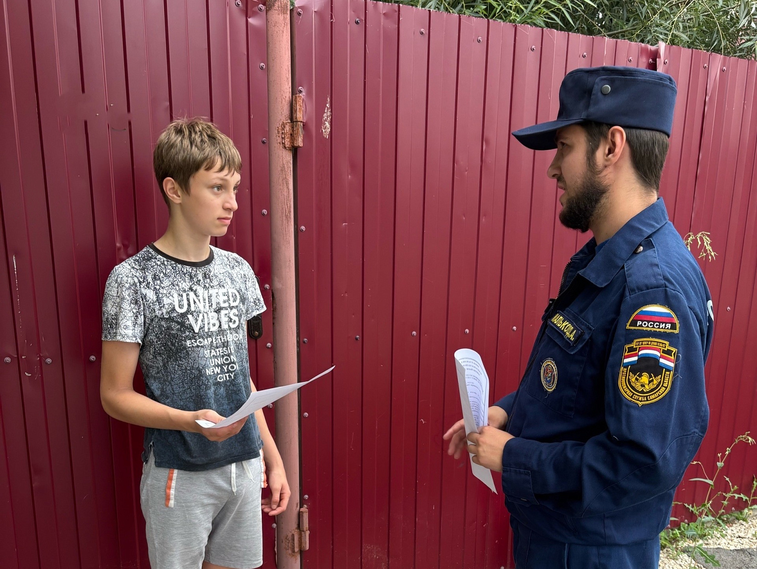 В Волжском районе прошел подомовой обход