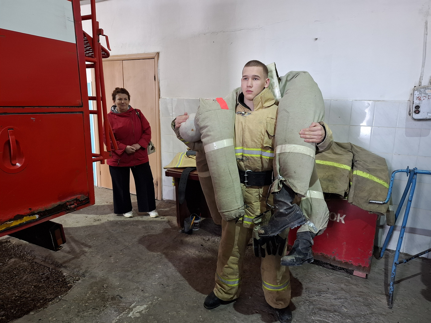 Познавательная экскурсия в пожарную часть