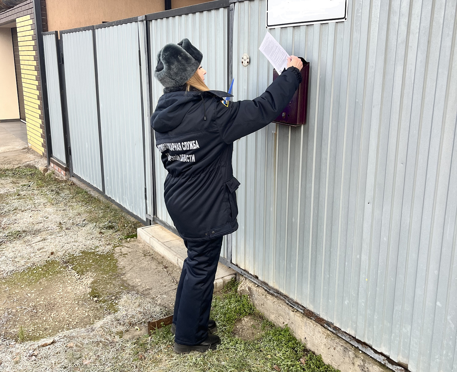 Продолжается работа по предупреждению пожаров в Волжском районе 