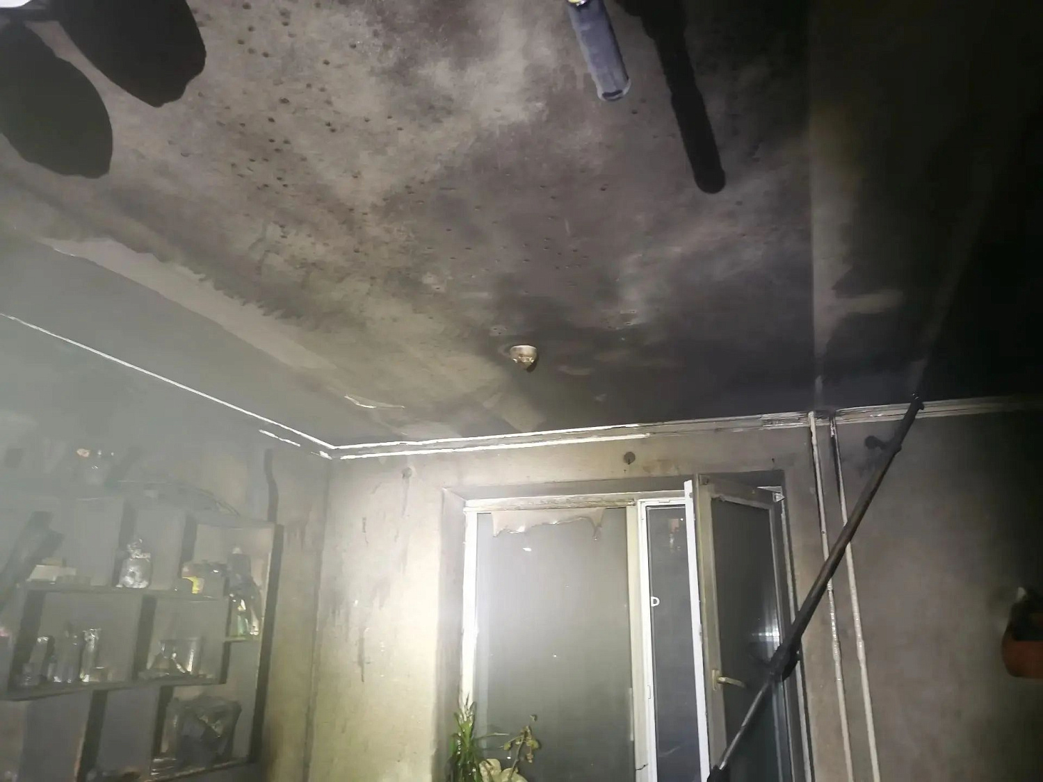 В Волжском районе произошел пожар в многоквартирном доме