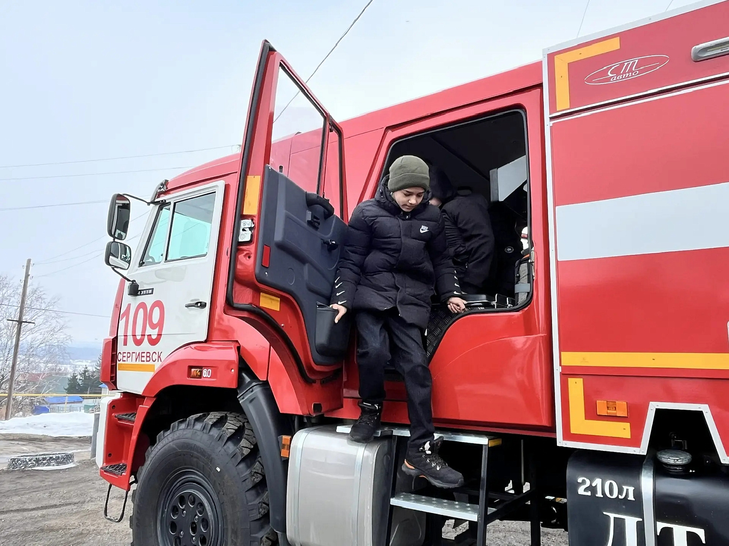 Экскурсия в пожарную часть – это всегда интересно!