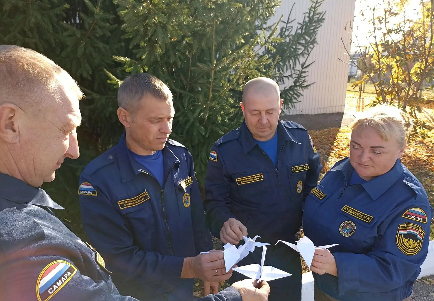 Бумажный журавлик — знак нашей памяти   