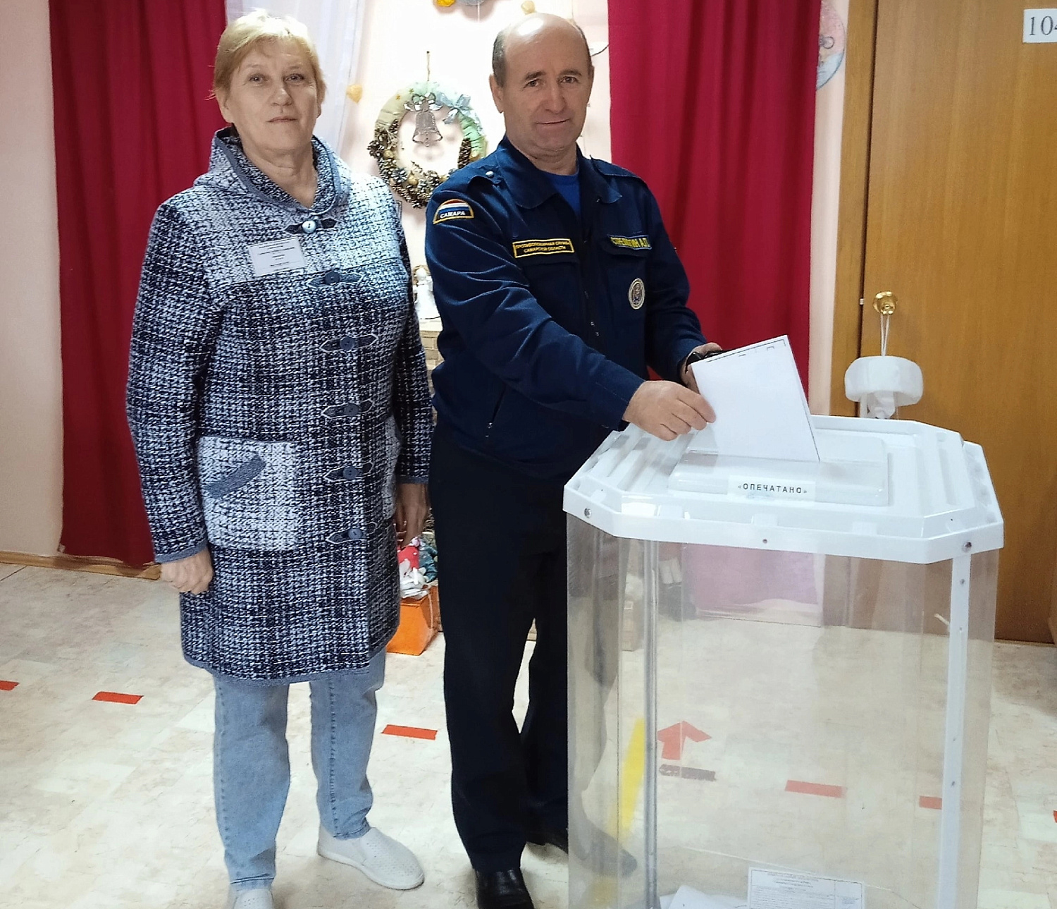 Наши пожарные наряду с представителями силовых структур принимали участие в обеспечении охраны общественного порядка и пожарной безопасности на выборах губернатора Самарской области