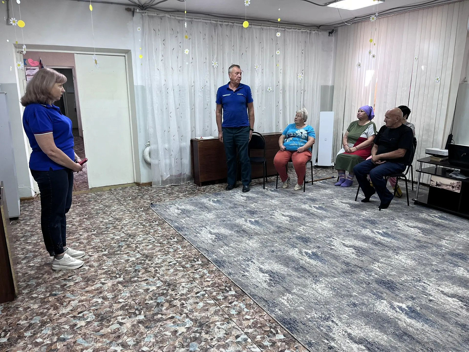 Волонтерам «серебряного» возраста – о пожарной безопасности