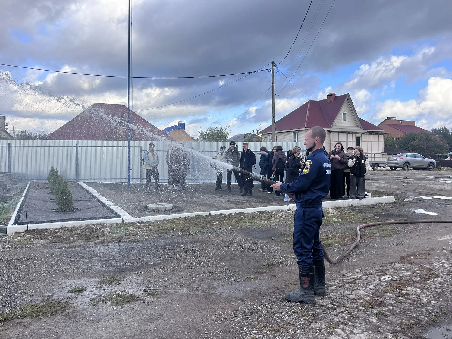 Побывать в роли огнеборца