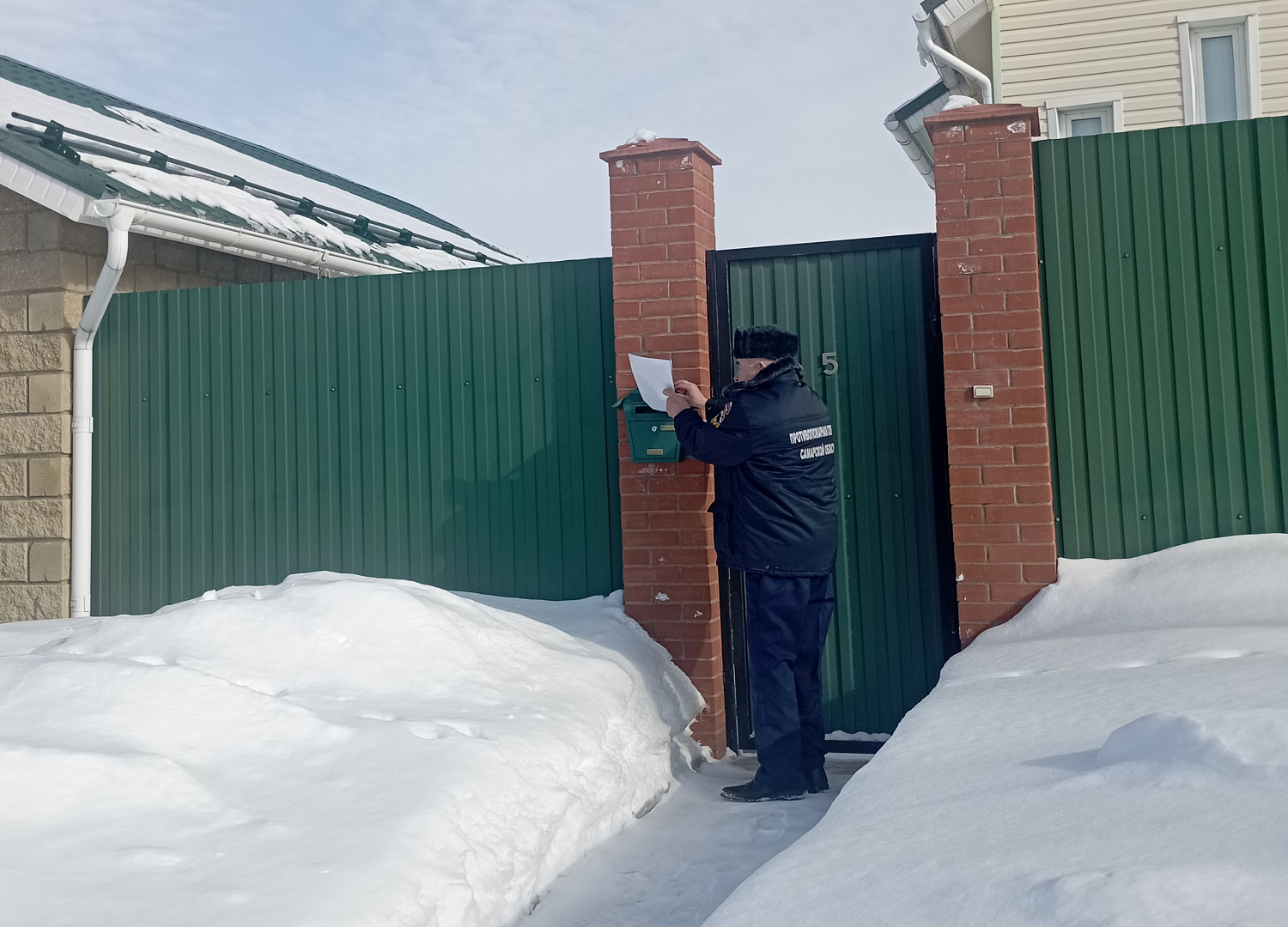 В Красноярском районе активно проводятся противопожарные инструктажи 