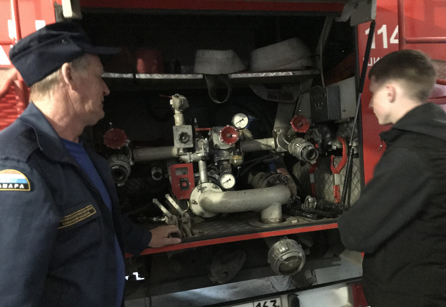 Передача боевого опыта молодому поколению